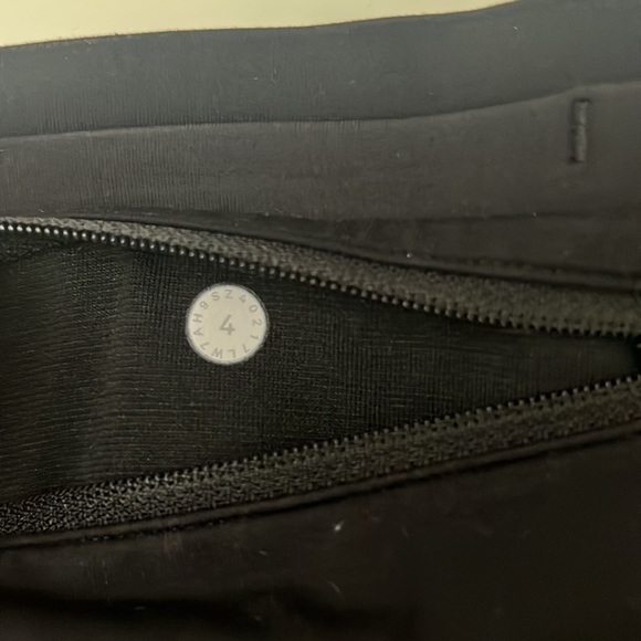 Black Lululemon athletic shorts have been worn and are not sold anymore - Picture 3 of 3